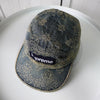 Bandana Jacquard Denim Camp Cap シュプリーム ジャガード キャップ ブルー