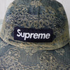 Bandana Jacquard Denim Camp Cap シュプリーム ジャガード キャップ ブルー