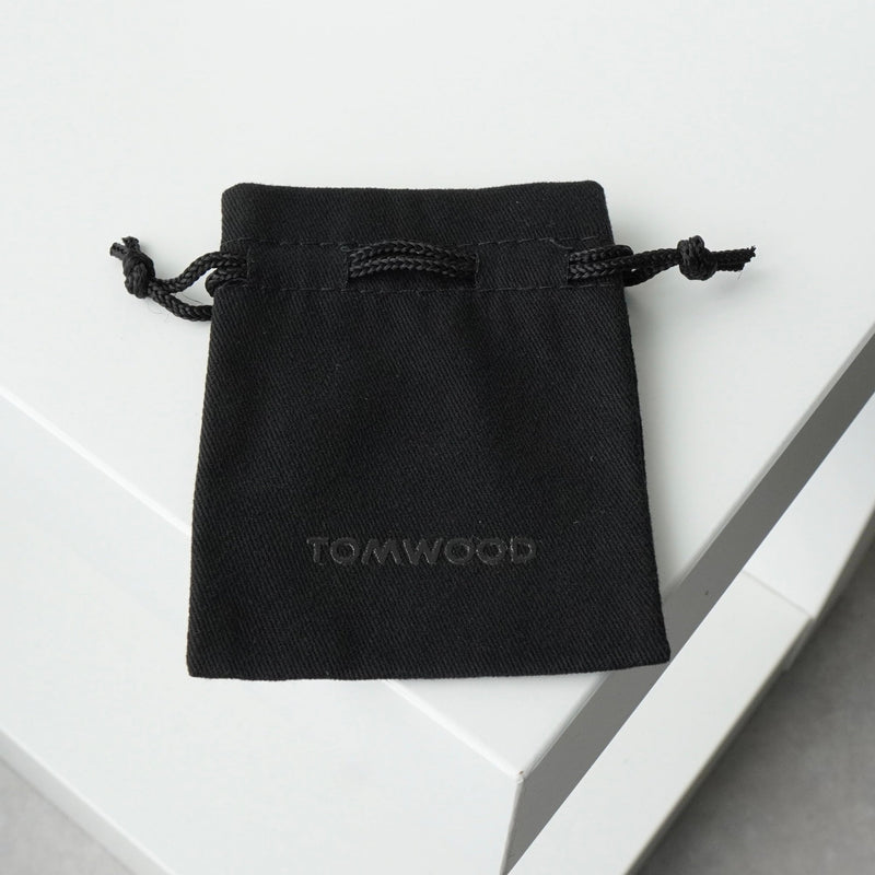 トムウッド Bao Hoops Small シルバー ピアス 未使用品 保存袋付き - NEWSED