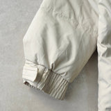 バレンシアガ ヴィンテージ BBロゴ ダウンジャケット アイボリー - NEWSED