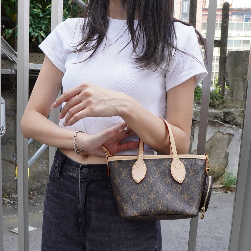 ルイ ヴィトン モノグラム ネヴァーフルBB 2way ハンドバッグ ショルダーバッグ ブラウン M46705 - NEWSED