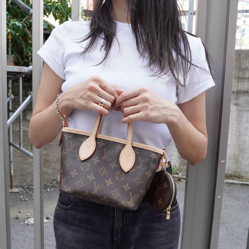 ルイ ヴィトン モノグラム ネヴァーフルBB 2way ハンドバッグ ショルダーバッグ ブラウン M46705 - NEWSED