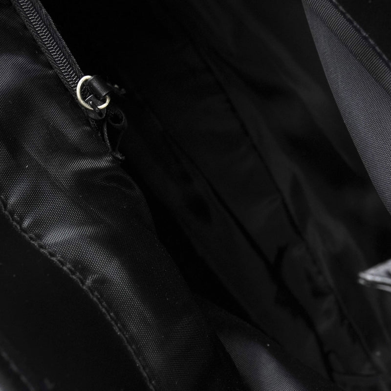 バレンシアガ BBロゴ キャンバス / レザー ハンドバッグ ブラック - NEWSED