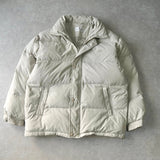 バレンシアガ ヴィンテージ BBロゴ ダウンジャケット アイボリー - NEWSED