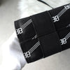 バレンシアガ BBロゴ キャンバス ショルダーバッグ ハンドバッグ ブラック