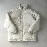 バレンシアガ ヴィンテージ BBロゴ ダウンジャケット アイボリー - NEWSED