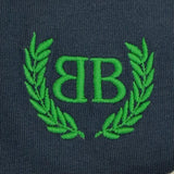 バレンシアガ BBロゴエンブロイダリー ダメージ加工 半袖Ｔシャツ ネイビー S メンズ - NEWSED