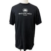 バレンシアガ BBロゴプリント ショートスリーブ 半袖Ｔシャツ ブラック XS メンズ