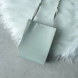 ジルサンダー タングル スモール レザー ショルダーバッグ ミントグリーン