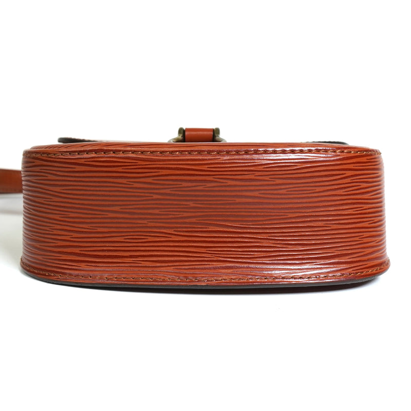 ルイ ヴィトン エピ ミニサンクルー ケニアブラウン ショルダーバック M52213