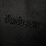 バブアー BEDALE 襟コーデュロイ ロゴ刺繍 ダブルジップアップ ワックス ジャケット ブラック 38 メンズ - NEWSED