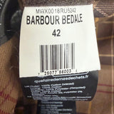 バブアー BEDALE オイルド加工 ワックスジャケット コート ダークブラウン 42 メンズ - NEWSED