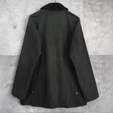 バブアー BEDALE SL ビデイル コーデュロイ襟 オイルドジャケット カーキ - NEWSED