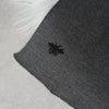 ディオール オム Bee 刺繍 マフラー グレー