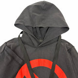 バレンシアガ BFRND INSIDE-OUT L/S HOODED T-SHIRT USED加工 LIMITED EDITION 155/222 パーカー チャコール S メンズ 未使用品 - NEWSED