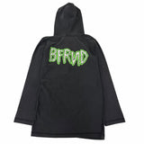 バレンシアガ BFRND INSIDE-OUT L/S HOODED T-SHIRT USED加工 LIMITED EDITION 155/222 パーカー チャコール S メンズ 未使用品 - NEWSED