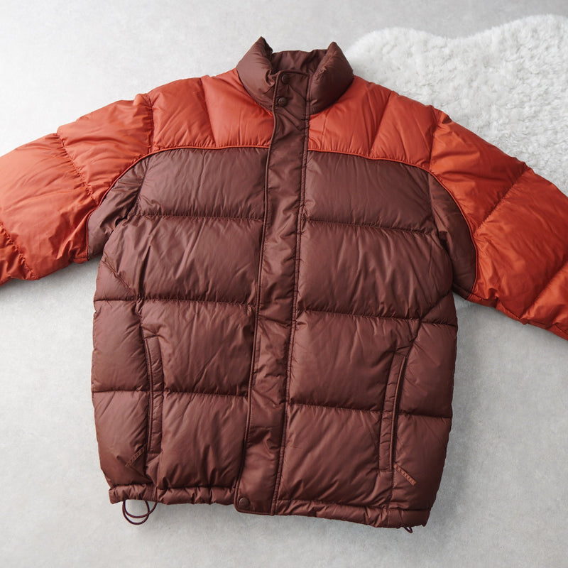 Bi - color Down Jacket - NEWSED