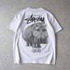 Stüssy 大河马 T 恤白色