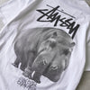 Stüssy 大河马 T 恤白色