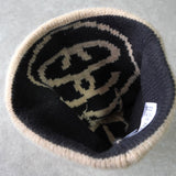 Big Link Cuff Beanie ステューシー SSリンク ニット帽 ビーニー ベージュ - NEWSED