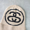 Big Link Cuff Beanie ステューシー SSリンク ニット帽 ビーニー ベージュ