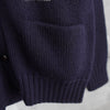Big P Letter Cardigan