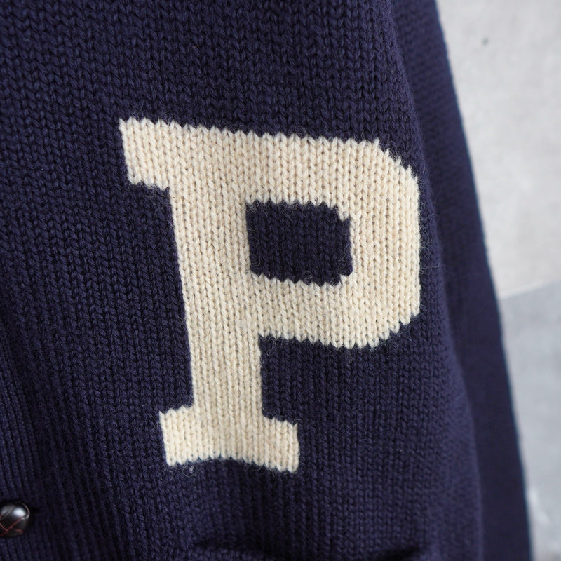 Big P Letter Cardigan - NEWSED