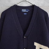 Big P Letter Cardigan - NEWSED