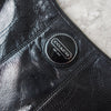 Black Leather 2way Shoulder Bag