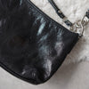 Black Leather 2way Shoulder Bag