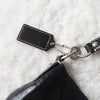 Black Leather 2way Shoulder Bag
