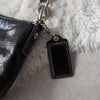 Black Leather 2way Shoulder Bag
