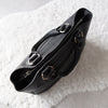 Black Leather Boogie Bag