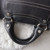 Black Leather Boogie Bag