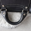 Black Leather Boogie Bag