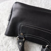 Black Leather Boogie Bag