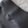 Black Leather One Shoulder Bag