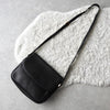 Black Leather Shoulder Bag