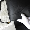 Black Leather Shoulder Bag