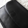 Black Leather Shoulder Bag