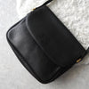 Black Leather Shoulder Bag