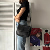 Black Leather Shoulder Bag