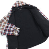 バレンシアガ BLEACHED PLAID HOODED SHIRT ヴィンテージ加工 フーデッド フランネルブルゾン シャツ ジャケット マルチカラー S メンズ - NEWSED