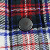 バレンシアガ BLEACHED PLAID HOODED SHIRT ヴィンテージ加工 フーデッド フランネルブルゾン シャツ ジャケット マルチカラー S メンズ