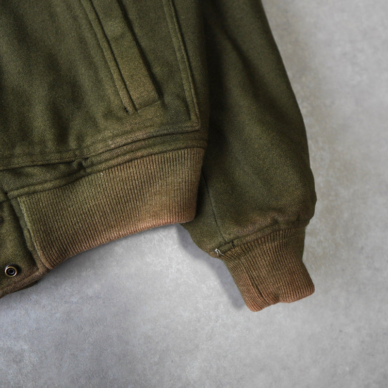 Boa Collar Wool Blouson｜UNUSED - NEWSED