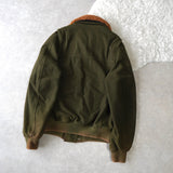 Boa Collar Wool Blouson｜UNUSED - NEWSED