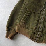 Boa Collar Wool Blouson｜UNUSED - NEWSED