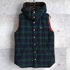 Boa Hooded Wool Puffer Vest