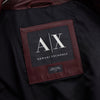 Bordeaux Leather Biker's Jacket