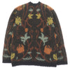タイガ イガリ BOUQUET CARDIGAN カーディガン ブラック系 L メンズ